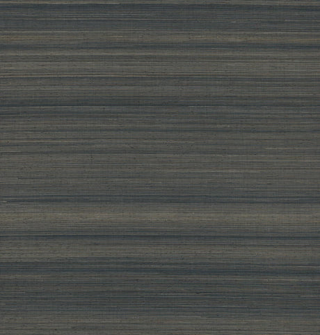 A-Street Prints Mai Indigo Abaca Grasscloth Wallpaper