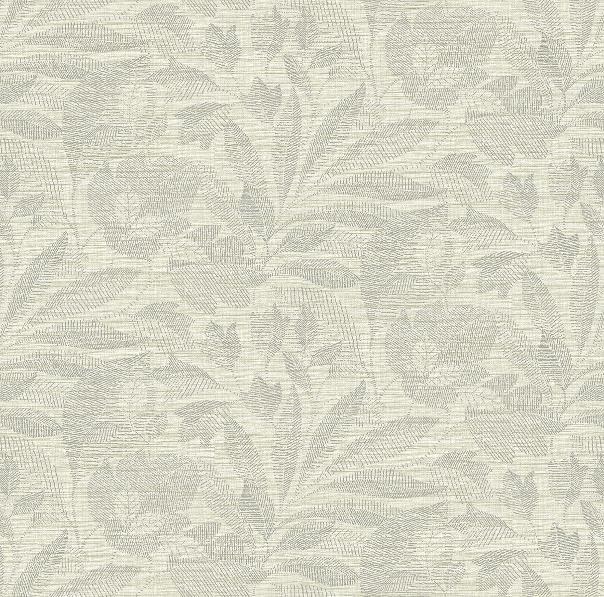 A-Street Prints Lei Lei Silver Wallpaper