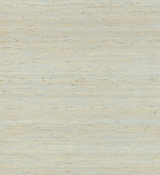 A-Street Prints Aiko Silver Sisal Grasscloth Wallpaper