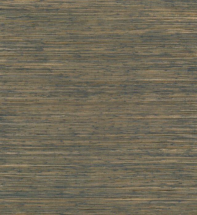 A-Street Prints Shuang Teal Handmade Grasscloth Wallpaper