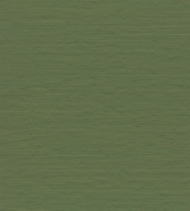 A-Street Prints Kira Green Hemp Grasscloth Wallpaper