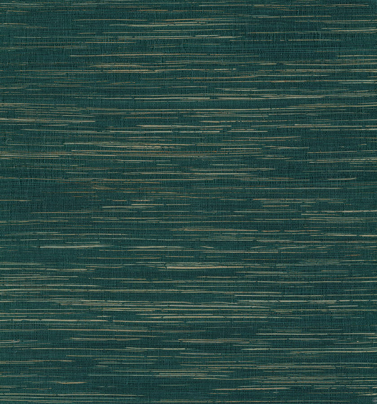 A-Street Prints Kira Hemp Grasscloth Teal Wallpaper