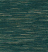 A-Street Prints Kira Hemp Grasscloth Teal Wallpaper