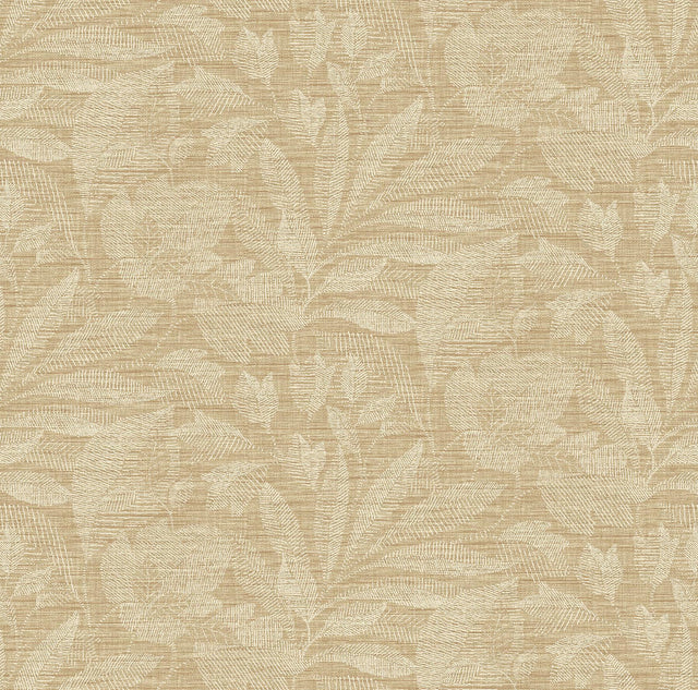 A-Street Prints Lei Wheat Leaf Wallpaper