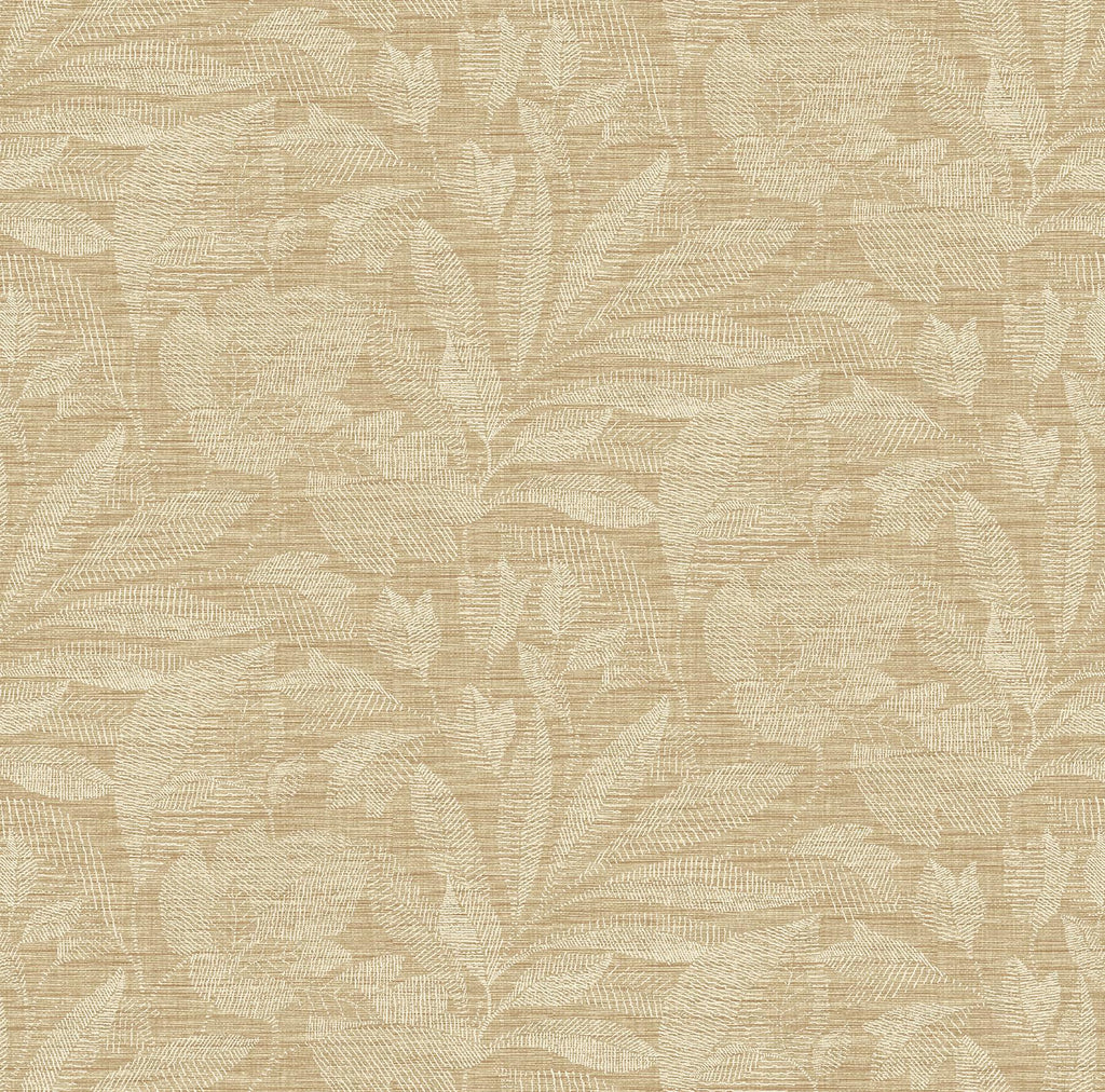 A-Street Prints Lei Wheat Leaf Wallpaper