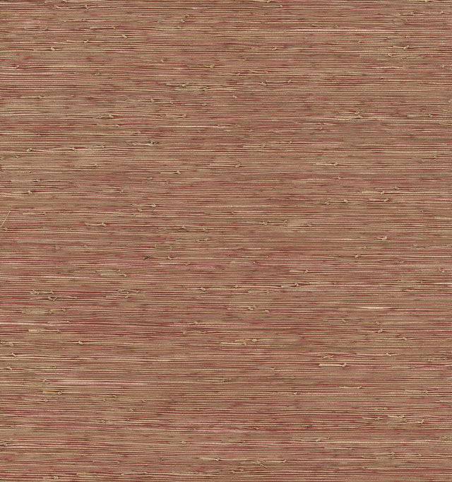 A-Street Prints Shuang Raspberry Handmade Grasscloth Wallpaper