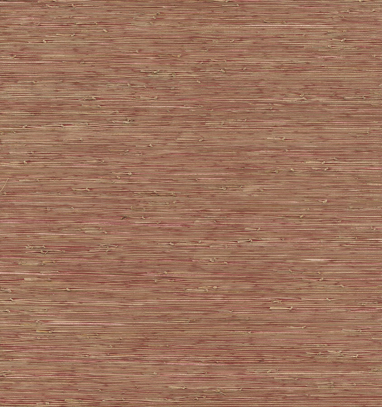 A-Street Prints Shuang Handmade Grasscloth Rasberry  Wallpaper
