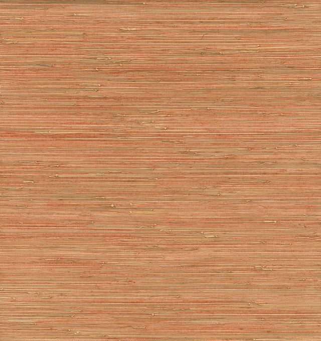 A-Street Prints Shuang Coral Handmade Grasscloth Wallpaper
