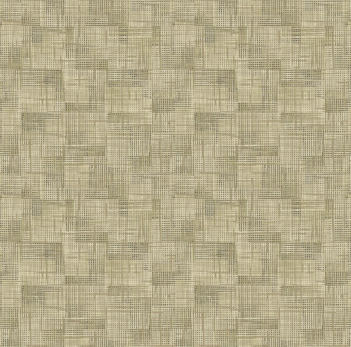 A-Street Prints Ting Brown Lattice Wallpaper