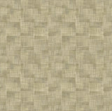 A-Street Prints Ting Lattice Brown Wallpaper