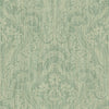 Brewster Home Fashions Light Green Linen Damask Wallpaper