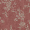 Brewster Home Fashions Dark Red Tonal Rose Trail Wallpaper