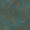 Brewster Home Fashions Green Clean Acanthus Leaf Scroll Wallpaper