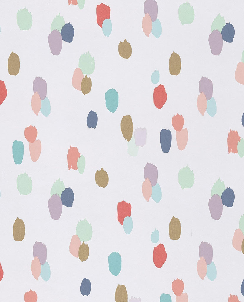Brewster Home Fashions Amalie Ecru Painted Dots Wallpaper