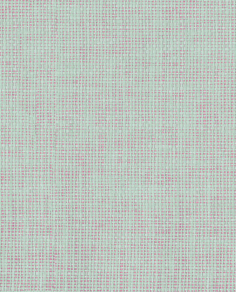 Brewster Home Fashions Anya /Pink Paper Weave Mint Wallpaper
