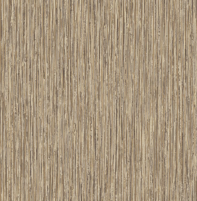 Brewster Home Fashions Kofi Brown Faux Grasscloth Wallpaper