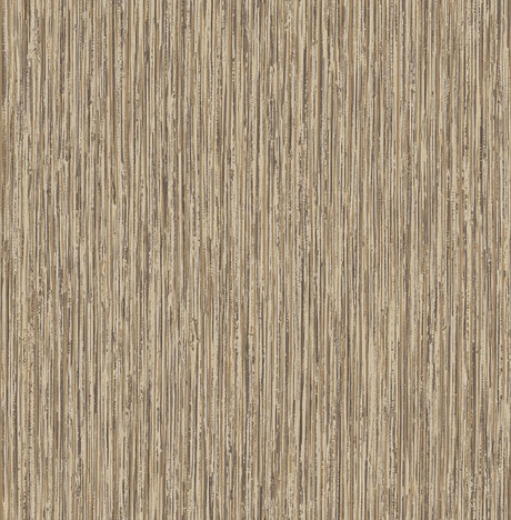 Brewster Home Fashions Kofi Faux Grasscloth Brown Wallpaper