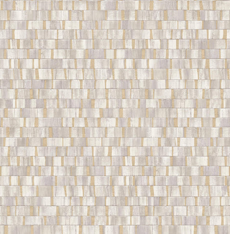 Brewster Home Fashions Constantine Neutral Faux Wood Wallpaper