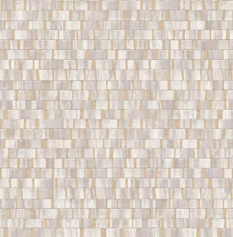 Brewster Home Fashions Constantine Faux Wood Neutral Wallpaper