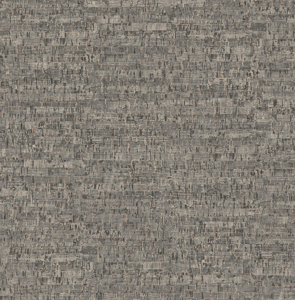 Brewster Home Fashions Henrique Faux Cork Taupe Wallpaper