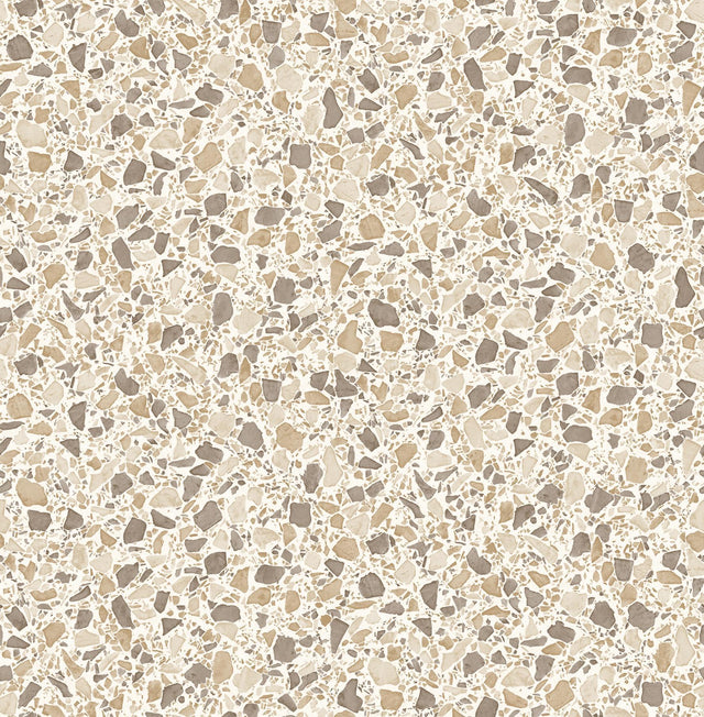 Brewster Home Fashions Aldrich Beige Terrazzo Wallpaper