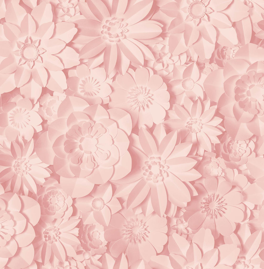 Brewster Home Fashions Dacre Floral Pink Wallpaper