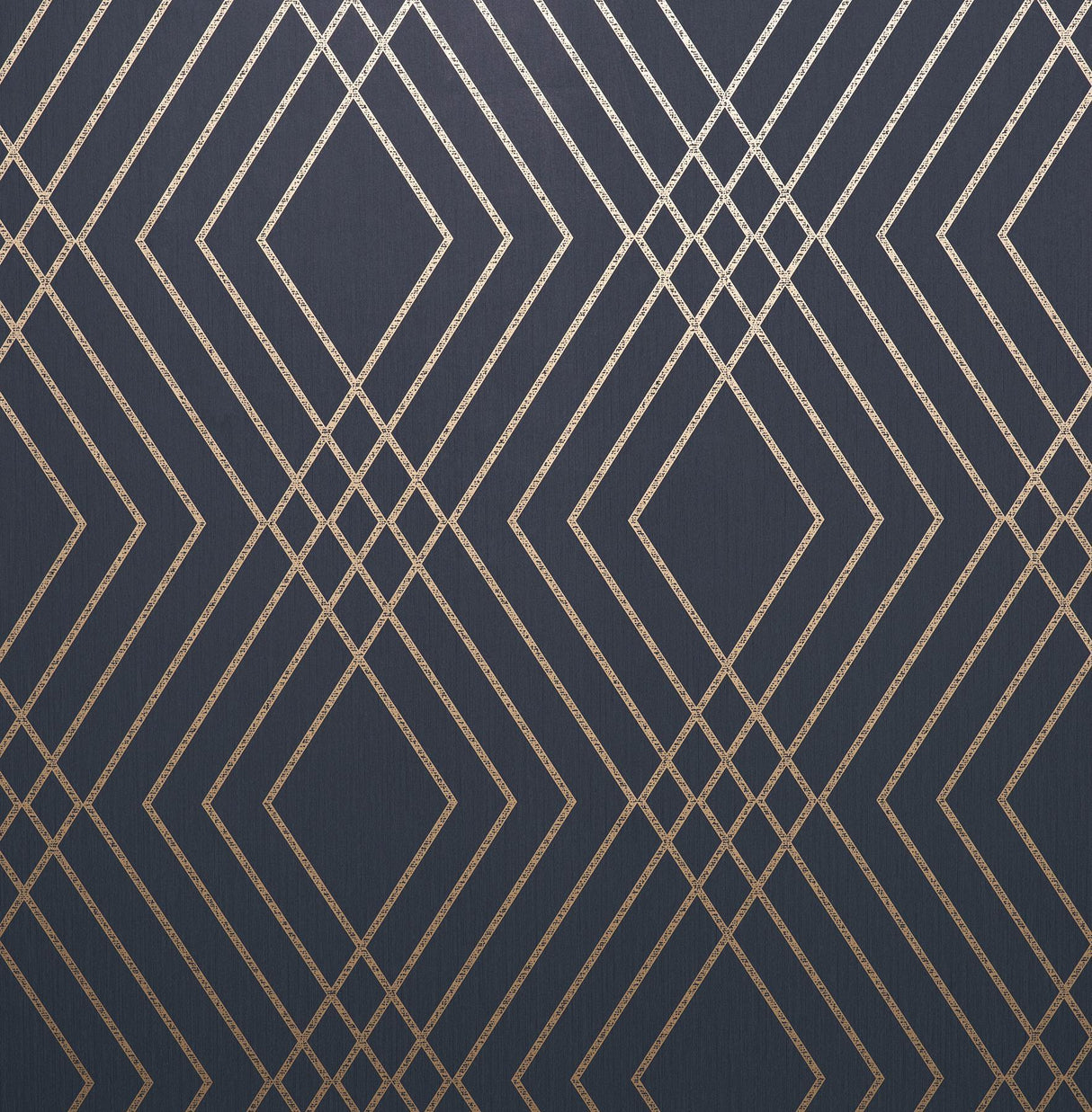 Brewster Home Fashions Shard Navy Trellis Wallpaper