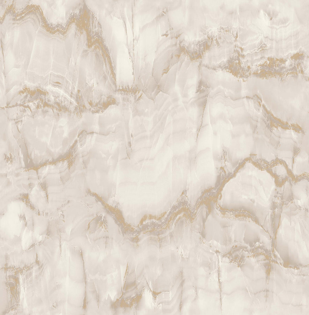 Brewster Home Fashions Aura Gold Marble Wallpaper
