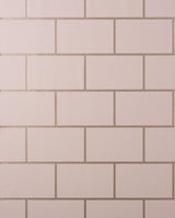 Brewster Home Fashions Metro Rose Gold Tile Wallpaper