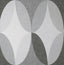 Brewster Home Fashions Kirby Charcoal Oval Geo Wallpaper