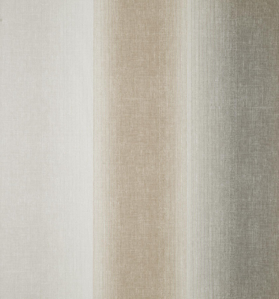 Brewster Home Fashions Kirby Taupe Stripe Wallpaper