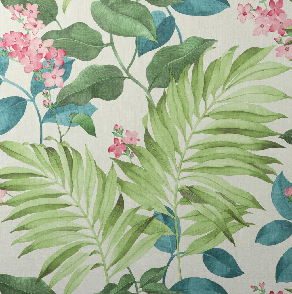 Brewster Home Fashions Eden Tropical Green Wallpaper