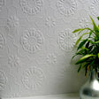 Brewster Home Fashions Alexander Paintable Supaglypta Wallpaper