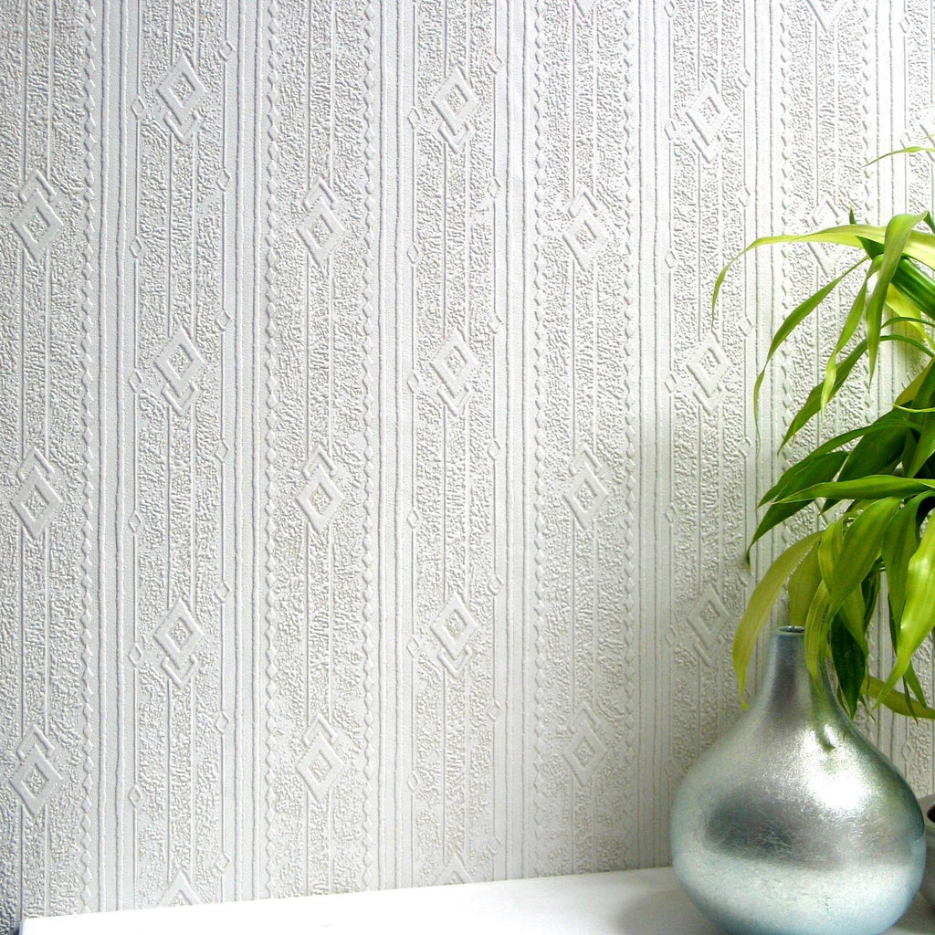 Brewster Home Fashions Tandle Paintable Textured Vinyl Wallpaper