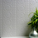 Brewster Home Fashions Townsend Anaglytpa Original Paintable Wallpaper