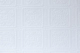 Brewster Home Fashions Turner Tile Textured Vinyl Paintable Wallpaper