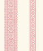 A-Street Prints Brynn Pink Paisley Stripe Wallpaper