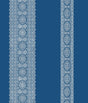 A-Street Prints Brynn Indigo Paisley Stripe Wallpaper