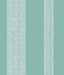 A-Street Prints Brynn Turquoise Paisley Stripe Wallpaper
