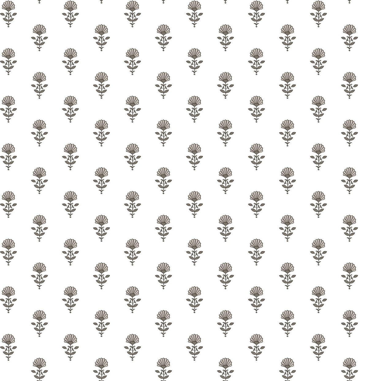 A-Street Prints Libby Stone Mini Floral Wallpaper