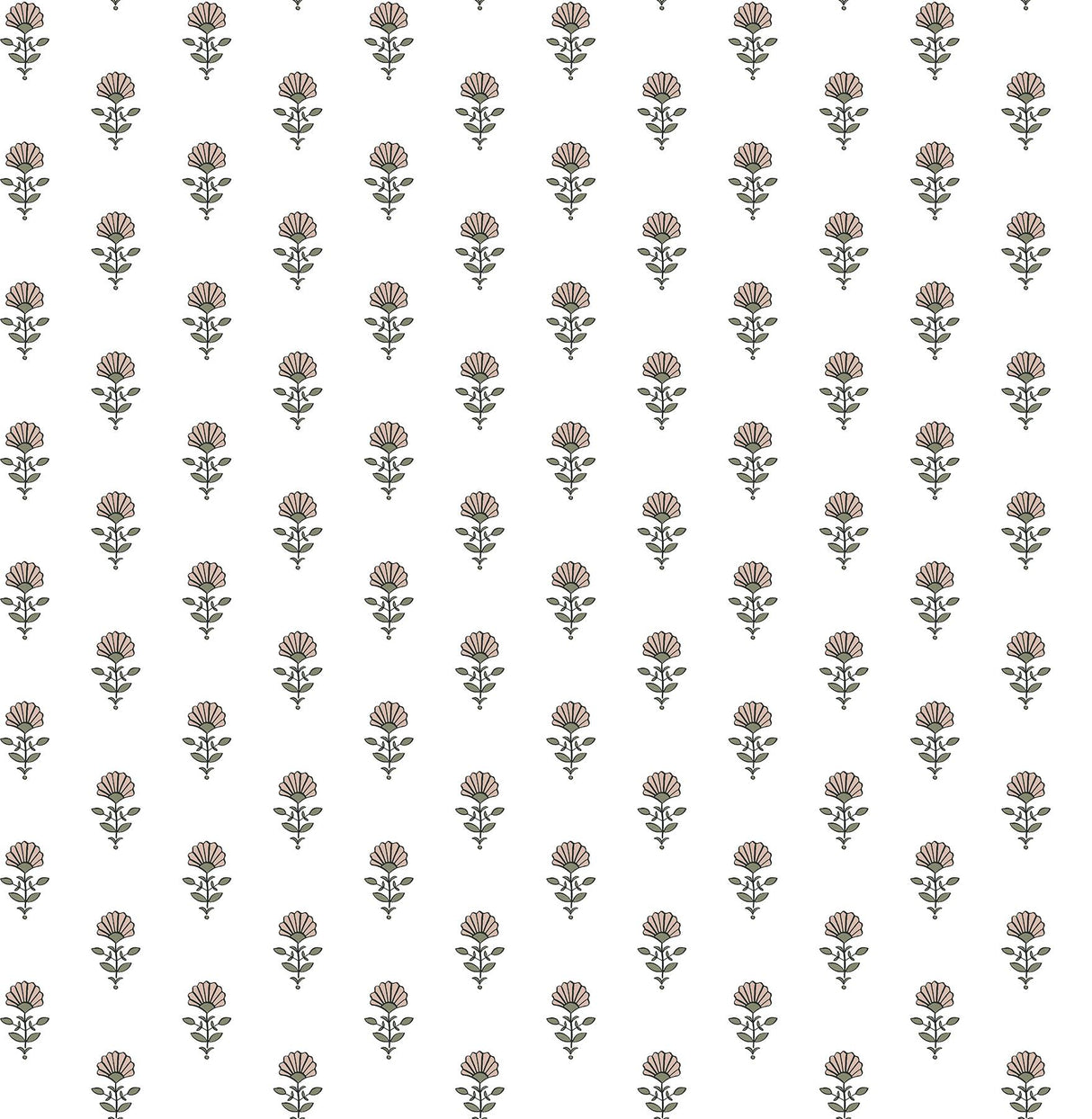 A-Street Prints Libby Mini Floral Petal Wallpaper