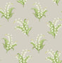 A-Street Prints Farmington Stone Lily of the Valley Wallpaper