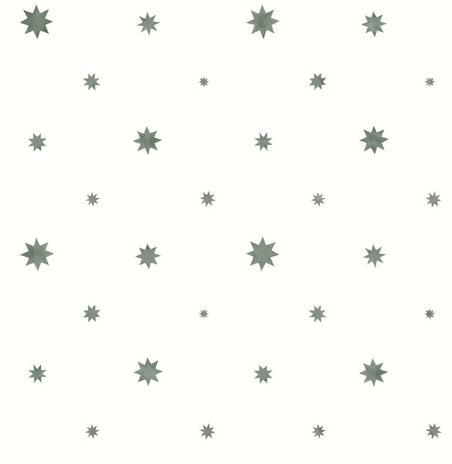 A-Street Prints Henry Green Starburst Wallpaper