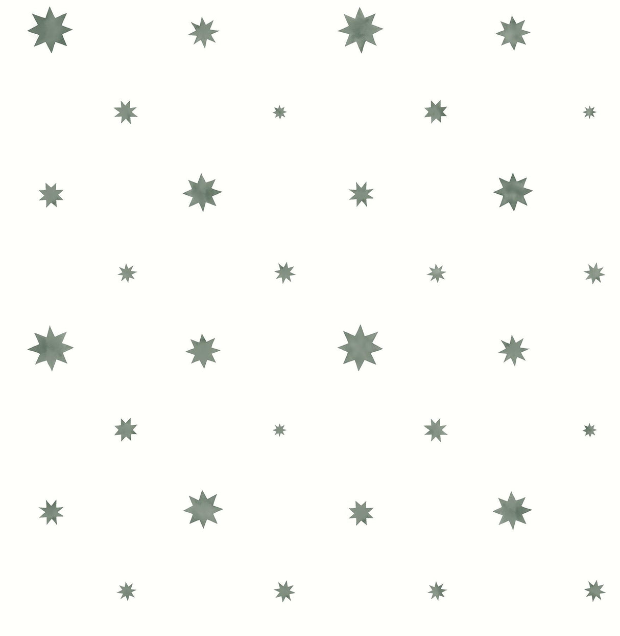 A-Street Prints Henry Starburst Green Wallpaper