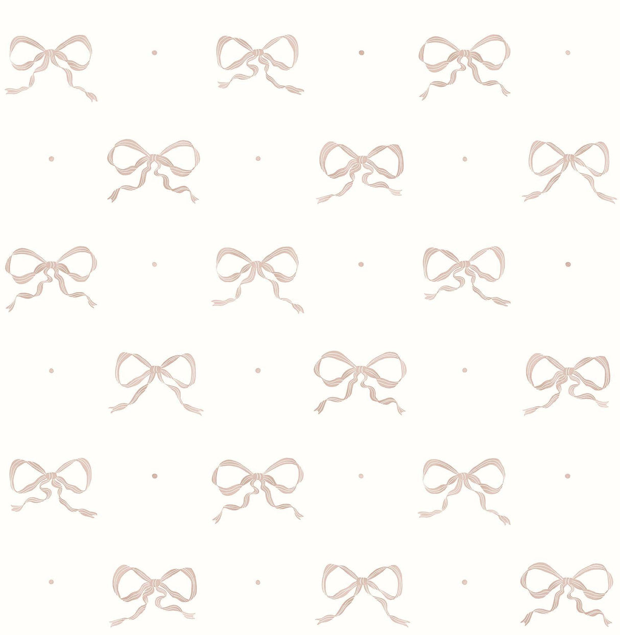 A-Street Prints Emma Petal Large Bow Wallpaper