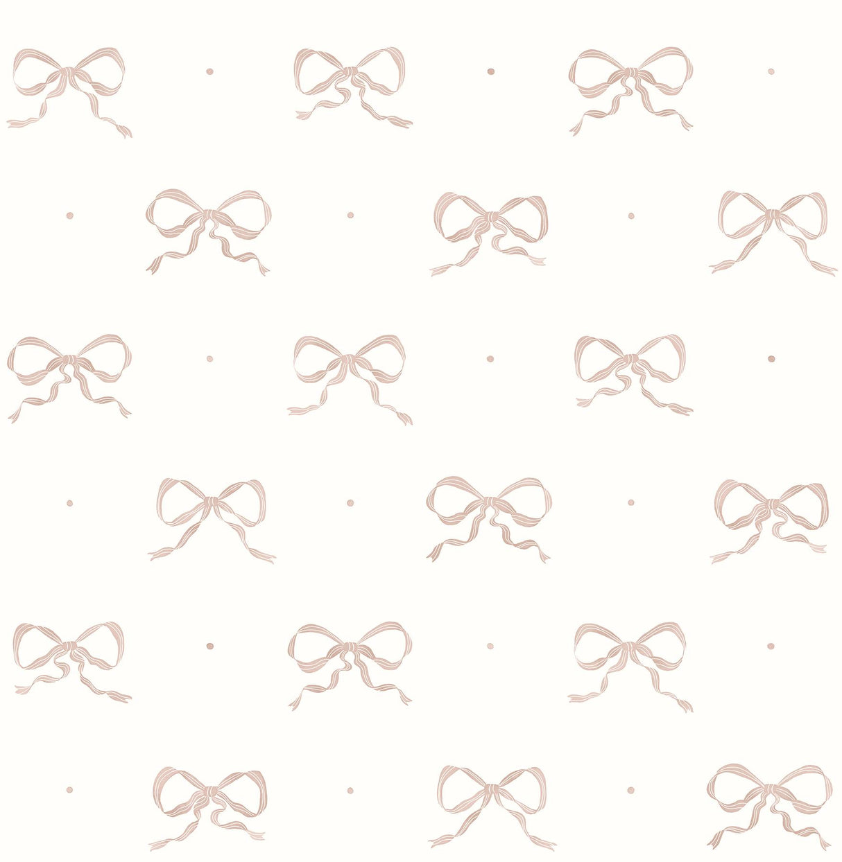 A-Street Prints Emma Large Bow Petal Wallpaper