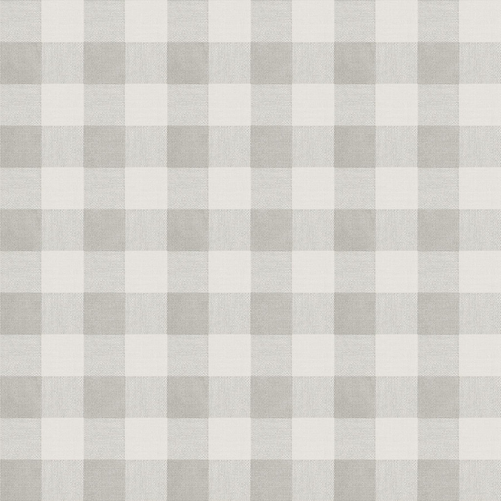 Brewster Home Fashions Claire Gingham Grey Wallpaper
