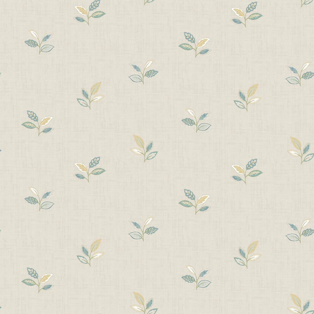 Brewster Home Fashions Leigh Yellow Leaf Wallpaper