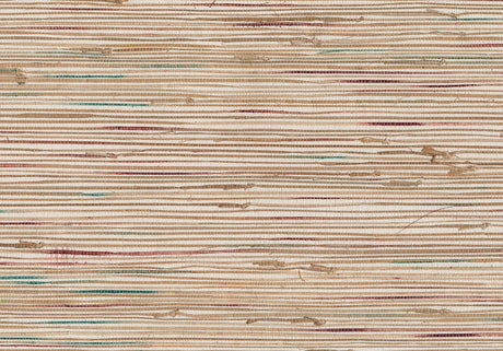 Brewster Home Fashions Ken Khaki Grasscloth Wallpaper