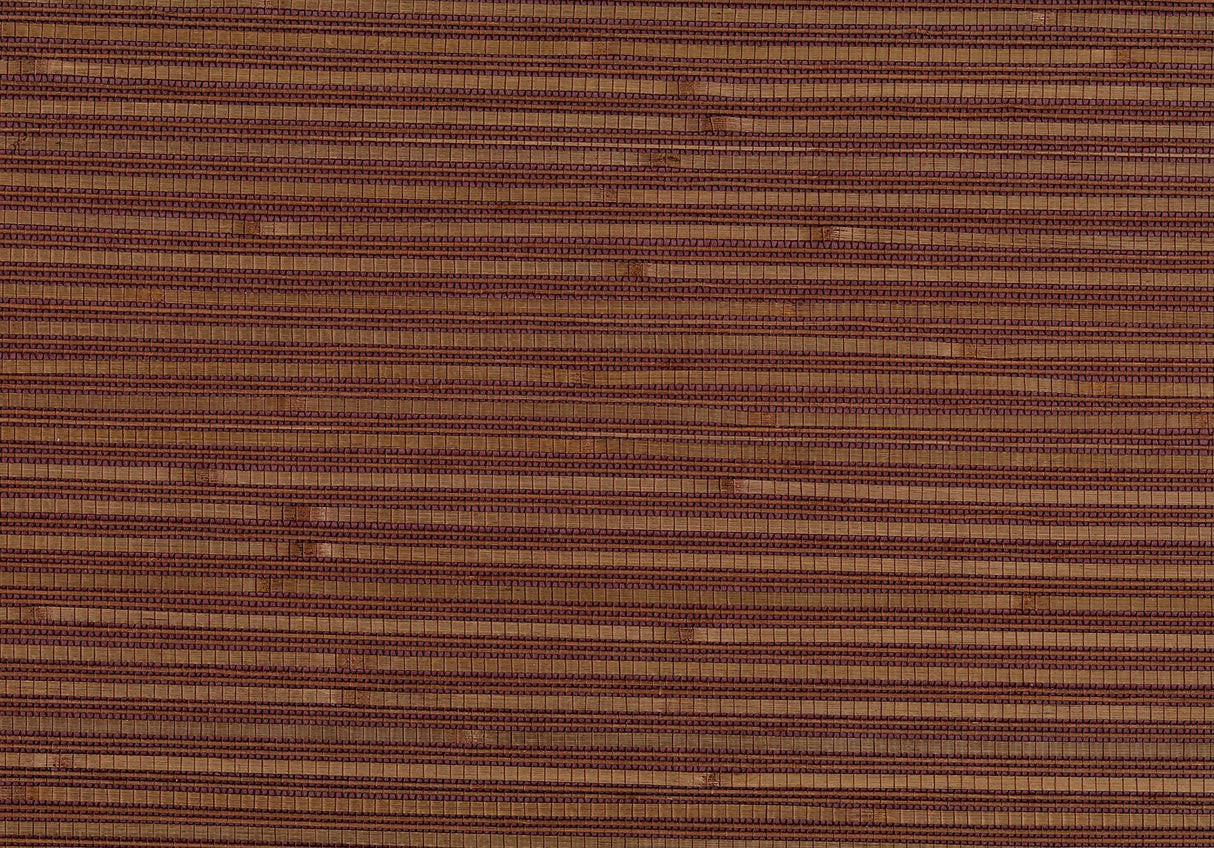Brewster Home Fashions Shou Burgundy Grasscloth Wallpaper